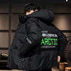 Men Harajuku Colorful Bubble Coat Winter Jacket 2024 Mens Streetwear Hip Hop Parka Korean Yellow Black Clothes Puffer Jackets