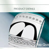 DOTEFFIL 925 Sterling Silver Big Smooth AAAAA Zircon Ring For Man Woman Fashion Wedding Engagement Party Gift Charm Jewelry