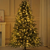 Artificial Christmas Tree PE+PVC Encryption with LED Lights Large Christmas Tree 120CM-240CM Home Christmas New Year Decorations