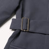 TWOTWINSTYLE Hollow Out Backless Slimming Blazers For Women Notched Collar Long Sleeve Spliced Button Irregular Blazer Female