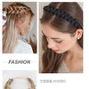 Synthetic Premium Adjustable Handmade Braided Elastic Band Hair Fashion Braiding Hair Headband Headwear For Women