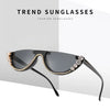 Trendy Diamond Cat Eye Sunglasses Women Luxury Brand Designer Crystal Sexy Cateye Metal Jewel Frame Rhinestone Eyewear Oculos
