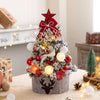45/60cm DIY Christmas Tree With LED Light Mini Desktop Tree Christmas Decoration New Year Gift Home Christmas Ornaments