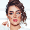 Stonefans Rhinestone Drop Glasses Frame for Women Free Shipping Luxury 2023 Luxury Crystal Tassel Half Frame Eyeglasses Jewelry