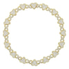2025 Iced Out Bling Full Paved 5A Cubic Zirconia CZ Heart Charm Infinity Chain Choker Necklace Jewelry For Women Men