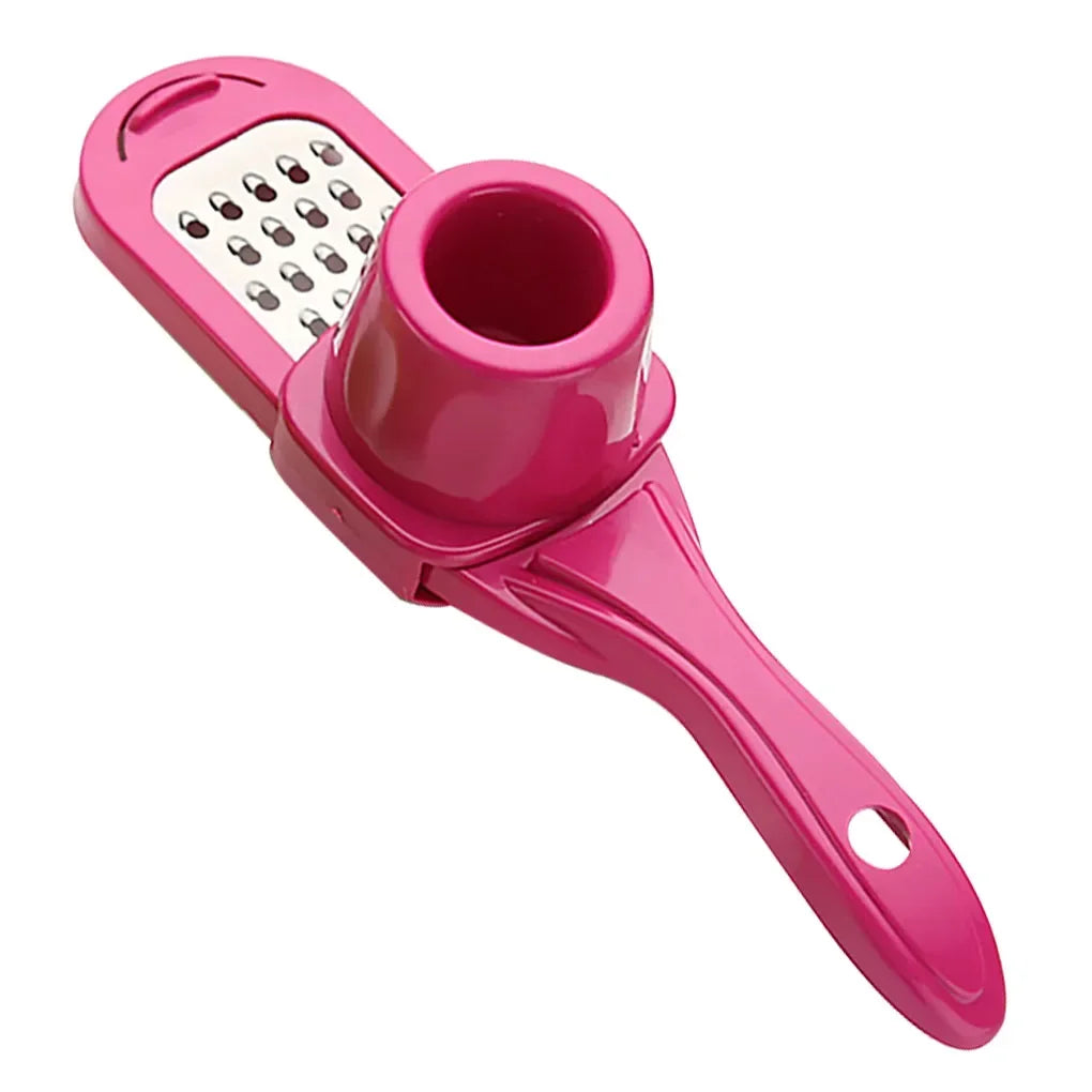 1-Piece Multifunctional Manual Garlic Crusher Ginger Garlic Grater Garlic Cutter Peeler Kitchen Tool with Excellent Functionalit