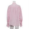 Tossy Casual Loose See-Through Shirts Women's Autumn Lapel Long Sleeve Patchwork Blouse Top Streetwear Female Solid Shirts Top