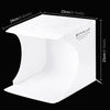 PULUZ 20cm Mini Folding Portable 550LM LED Light Photo Lighting Studio Shooting Tent Box Kit with 6 Colors Backdrops