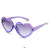 Girls Boys Love Heart Sunglasses Outdoor Sun Protection Children Lovely Flower Vintage Sun Glasses Classic Kids Eyewear UV400