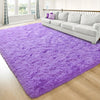Fluffy Bedroom Rug Carpet Shaggy Fuzzy Rugs for Bedroom Thick Black Area Rugs for Living Room Rugs  for Girls Boys