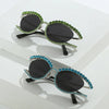 XJiea 2024 Designer Rhinestone Sunglasses For Women Luxury Brand Fashion Steampunk Men Eyeglasses Party Beach Shades Accessory