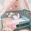 Mosquito Net Hanging Tent Star Decoration Baby Bed Crib Canopy Tulle Curtains for Bedroom Play House Tent for Children Kids Room