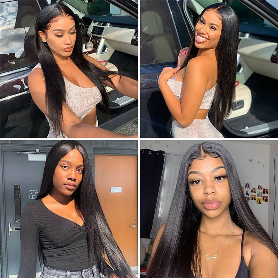 Straight Wigs Cheap U Part Wig Brazilian Human Hair Wigs For Women Virgin Hair Hot Sale Middle U Shape Wig 180 Density Wholesale