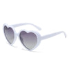 New Love Heart Shaped Polarized Sunglasses Women Fashion Cute Retro Vintage Gradient Sun Glasses UV400 Protection Unisex Eyewear