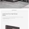 Minimalist Modern Full Bedroom Set Design Dresser Comfy Storage Double Bedroom Set Elegant Black Letto Matrimoniale Furniture