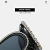 Oversized Punk Rhinestones Sunglasses Women 2024 Luxury Brand One-Piece Y2K Sports Sun Glasses for Lady Steampunk Eyewear UV400