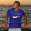 2026 Haiti Soccer Jersey Women Men Sports T-Shirts Plus Size sport casual Jerseys Unisex Graphic plus size T Shirts