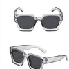 White glasses, women's and men's sunglasses, summer sunshade, windproof, and color changing glasses