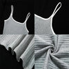 SIBYBO Ribbed Spaghetti Strap Cotton Dress Women Sleeveless O-Neck Summer Dress Solid Backless Long Party Dress
