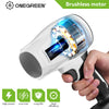 ONEGREEN 2000W Electric Brushless Turbo Fan Blowers Cordless 150000RPM Air Blower Violent Power Tools for Makita 18V Battery