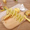 Protable Potato BBQ Skewers For Camping Chips Maker potato slicer Potato Spiral Cutter Barbecue Tools Kitchen Accessories