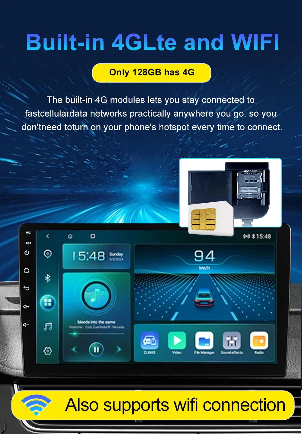 Carplay Auto Android 14 Car Radio For Honda Element YH 2002 2003 2004 2005 - 2011 GPS BT Multimedia 2Din Player Stereo DVD Video