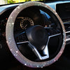 Bling Car Steering Wheel Cover W/ Crystal Diamond Sparkling Car Suv Rhinestones Steering Wheel Protector Vehicle Auto Decoration