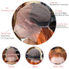 4/350 Piano Color Kinky Straight 13x6 Lace Frontal Human Hair Wigs Highlight Ginger Orange Brown Color Remy 13x4 Lace Front Wig