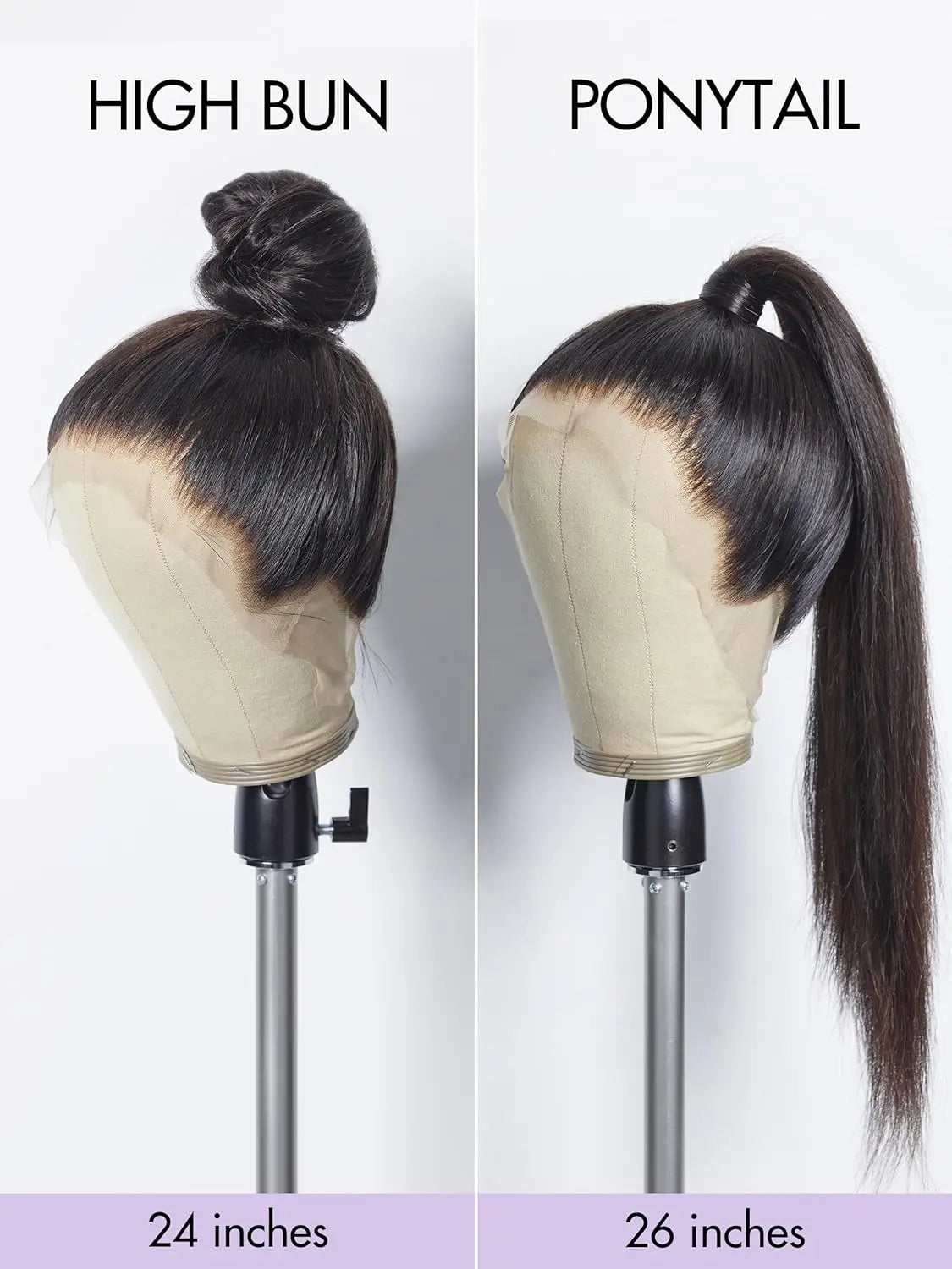 250 Density 360 Full Lace Wigs 100% Human Hair Glueless Pre Plucked Brazilian Straight 13x6 Hd Lace Frontal Wig For Women