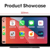 Srunbi 9 Inch Carplay MP5 Portable Smart Player Monitor Wireless Android Auto&Carplay Dual Bluetooth Music AUX USB BT 5.0 IPS