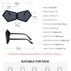 Oversized Square Punk One-piece Sunglasses Women 2024 Luxury Brand Big Frame Shield Sun Glasses For Ladies Wrap Eyewear Goggle
