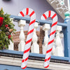 90cm Inflatable Christmas Candy Cane Balloon Walking Sticks 2023 Xmas Decoration for Home 2024 New Year Party Supplies Kids Gift
