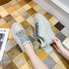 Brand Women's Sneakers Luxury Rhinestones Women Causal Shoes Designer Platform Sport Shoes Fashion Comfort Women Shoes Plus Size