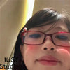 Y2K Women Retro Oval Square Glasses Red Green Frame Glass Eyewear Decorative Computer Anti-blue Eyeglasses with Seaside Driving