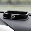 Universal PU Leather Car Steering Wheel Cover Bling Rhinestone Crystal Car Interior Decro with Crystal Crown Accessories Black