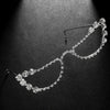 Stonefans Simple Rhinestone Cat Eye Glasses Frames Jewelry for Women Statement Spectacle Eye Decoration No Lens Eyewear Gift