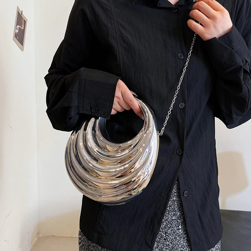 Acrylic Evening Clutch Bag Women Luxury Shoulder Bag Handbag And Crossbody Bags Fashion Party Prom Wedding Shiny Design Purse