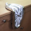 2024 New Novel Surreal Melting Distorted Wall Clocks Surrealist Salvador Dali Style Wall Decororation Home Garden Clock