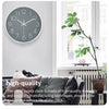 8 Inch Mute Wall Clock Simple Digital Wall Clock Home Decorations Cubic Digital Clock Quartz Wall Clock