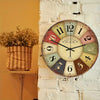 Funny Frog Acrylic Wall Clock Beach Starfish Record Marble Cat Retro Wall Decoration Clocks for Living Room Bedroom Office Home