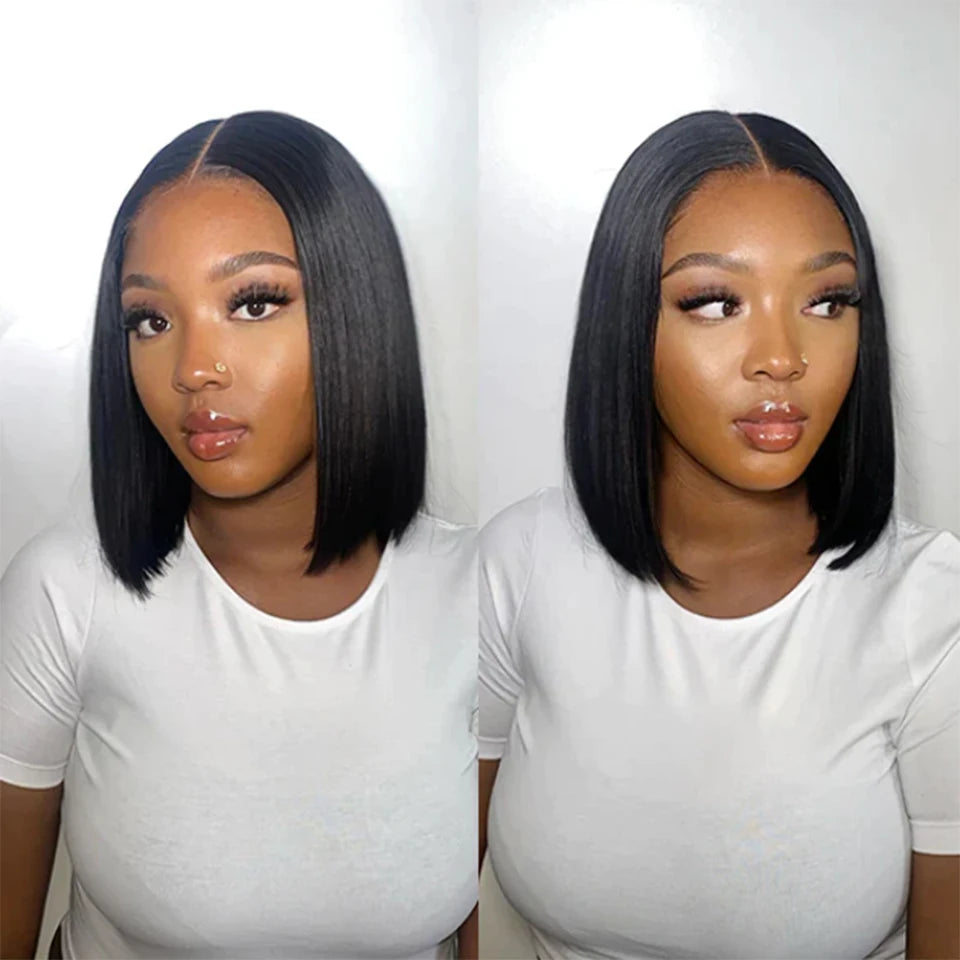 Wholesale Short Human Hair Weave Bone Straight Brazilian Virgin Human Hair Bundles Natural Color Hair Extensions 100 Gram Cheap