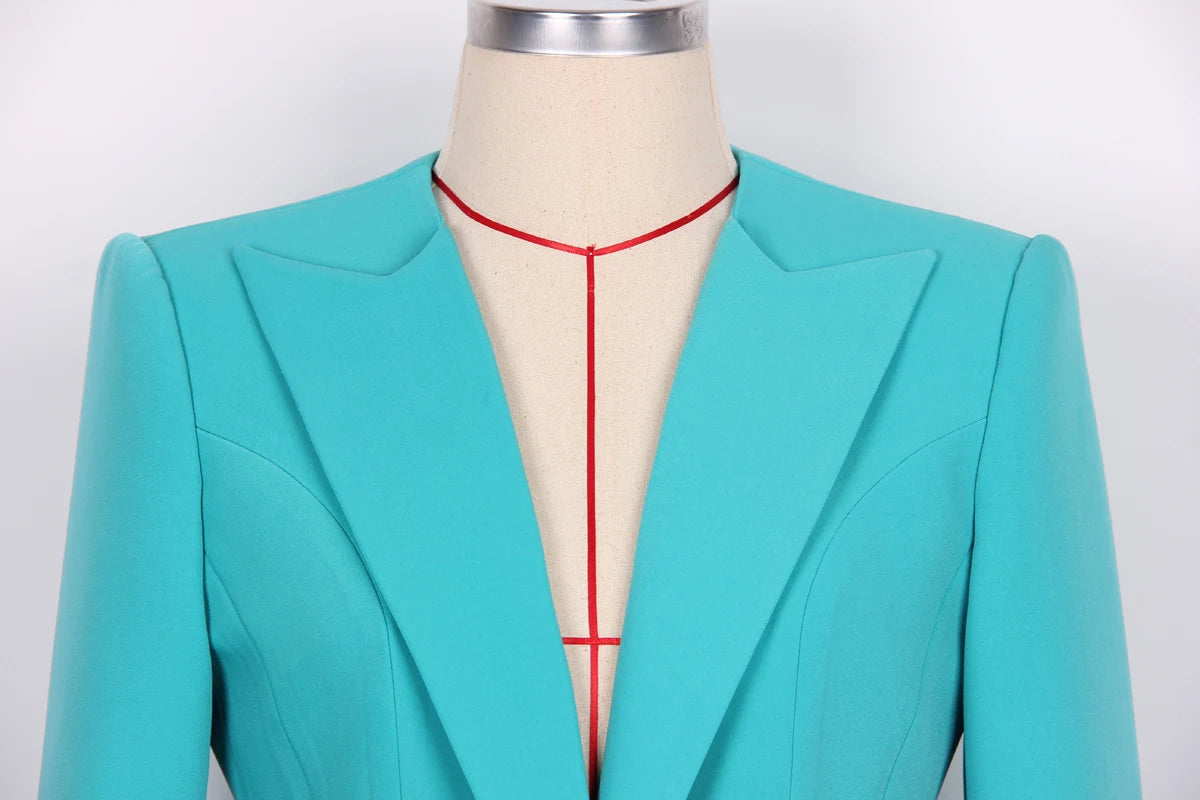Spring And Autumn New Europe And The United States High-end Women's Suit Fashion Classic Suit Jacket High-quality Clothing