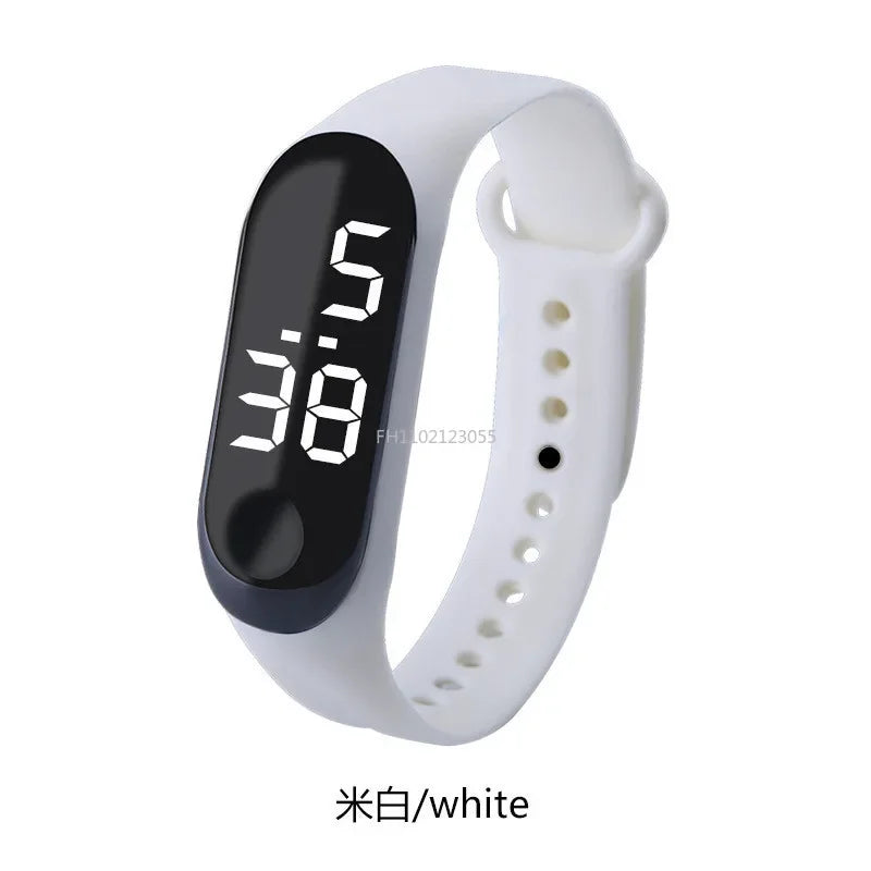 LED Digital Watch Men Women Casual Fashion Sport Girls Bracelet Boys Watches Electronic Silicone Wrist Watch for Children Kids