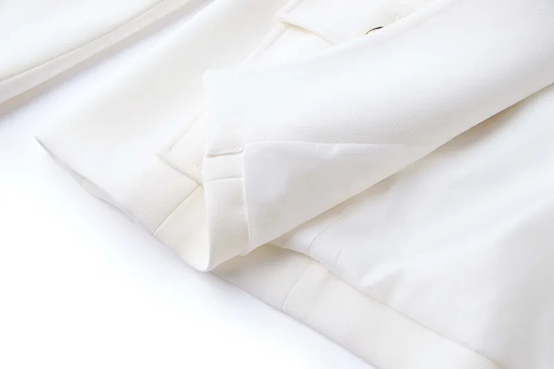 9 Colors Factory Customize Luxury Quality Classic Style Office White Black Women Pocket Blazers with Blet