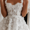 Amanda Customized White Mini Prom Dresses Flower Lace Embroidery Evening Dress Lace-up Spaghetti Strap Party vestidos de fiesta