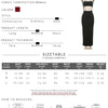Weird Puss Summer Trend 2 Piece Set Women White Edging Strapless Tops+Shoulder Straps Dress Stretch Matching Streetwear Outfits
