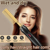 Hot Comb Hair Straightener Heat Pressing Combs Portable Ceramic Curling Iron for Hair Beard Wigs Wet and Dry Hair Styling Tools