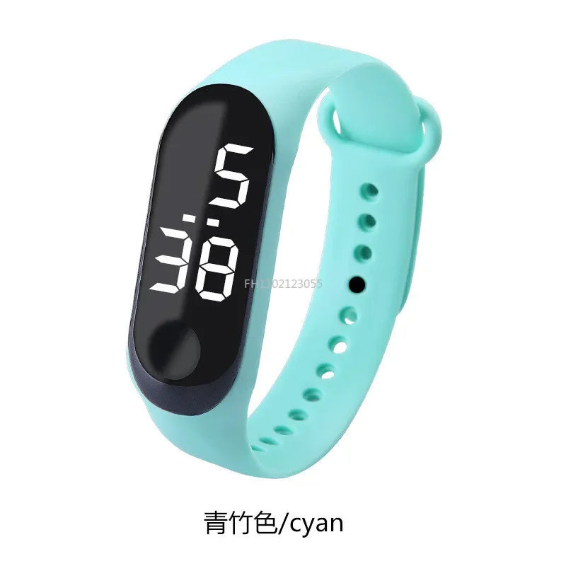 LED Digital Watch Men Women Casual Fashion Sport Girls Bracelet Boys Watches Electronic Silicone Wrist Watch for Children Kids