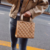Diamond Stripe Women Handbag Female Luxury Designer Crossbody Bag High Quality Leather Shoulder Bag Clutch Purse Brand Tote Bags