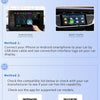 2 in 1 Wireless CarPlay Adapter & Android Auto Wireless Adapter, Type-C/USB Plug & Play Carplay Wireless Adapter Auto Connect